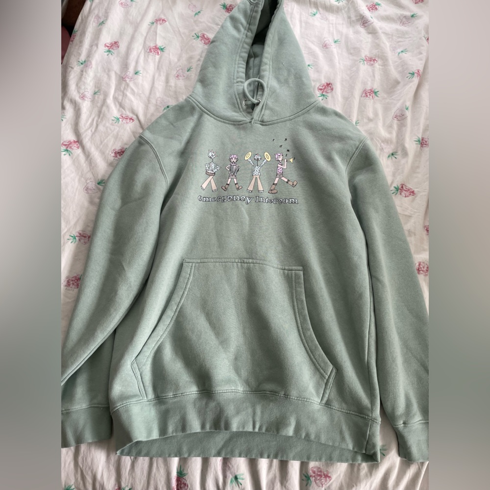 Emergency Intercom merch hoodie